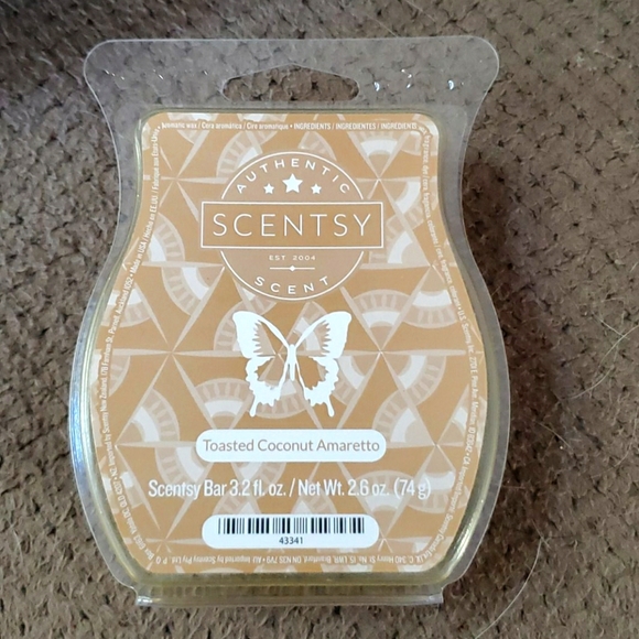 Toasted coconut amaretto, scentsy bar